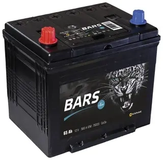Аккумулятор Bars Asia 75D23R 65Ah (+/-) 