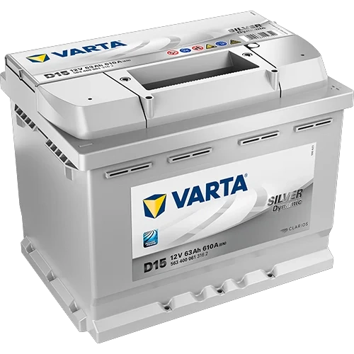 Аккумулятор Varta Silver Dynamic D15 63Ah -/+ 