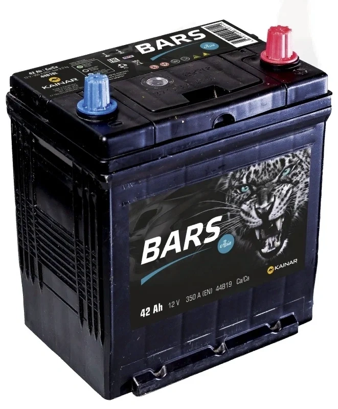 Аккумулятор Bars Asia 6СТ 42Ah (-/+) 