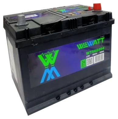 Аккумулятор Wewatt 6CT-68 568404 68Ah -/+  - фото 3