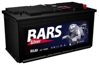 Аккумулятор Bars Silver 90Ah -/+ 