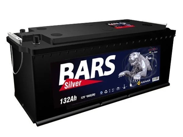 Аккумулятор Bars Silver 6СТ-132 132Ah прямая/обратная полярность 