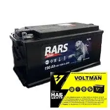 Аккумулятор Bars Silver 190Ah болт 