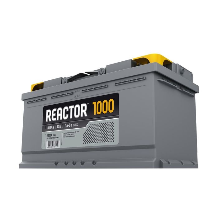 Аккумуляторная батарея REACTOR 100 А/ч - 6 СТ АПЗ, прямая полярность 