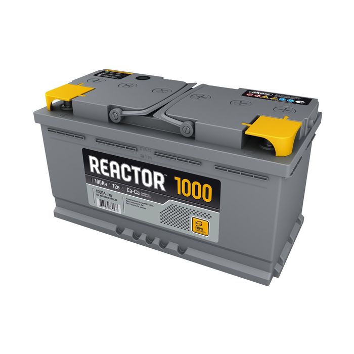 Аккумуляторная батарея REACTOR 100 А/ч - 6 СТ АПЗ, обратная полярность 