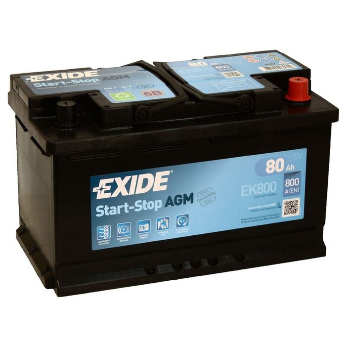 Аккумулятор exide ek800