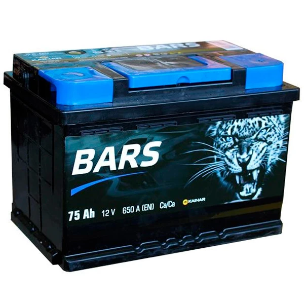 Аккумулятор Барс Silver 6СТ-75Ah -/+