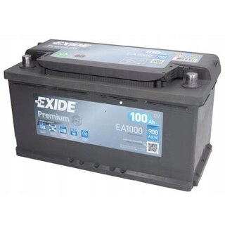 Аккумулятор автомобильный Exide EA 1000 100 Ач (- +) 