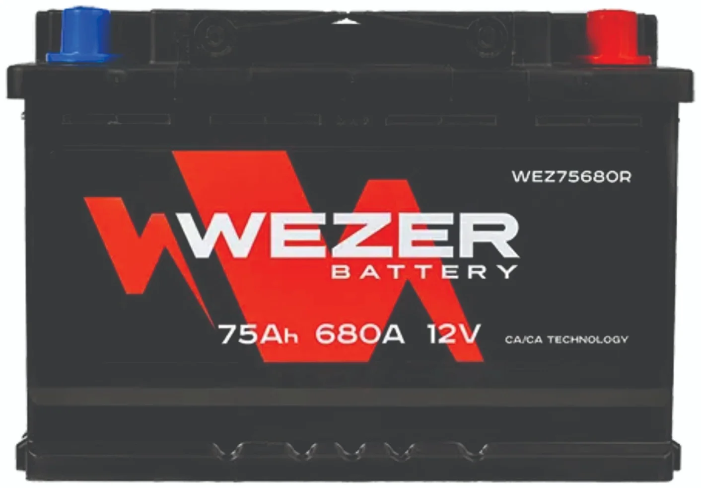 Аккумулятор Wezer WEZ75680R 75 Ah (-/+) 