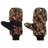 Перчатки из флиса с магнитом (камуфляж) 