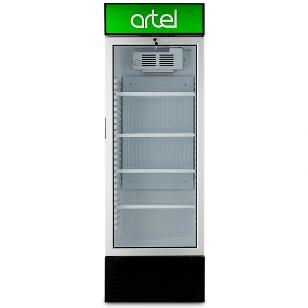 Витринный холодильник Artel HS 474 SN White - фото 2