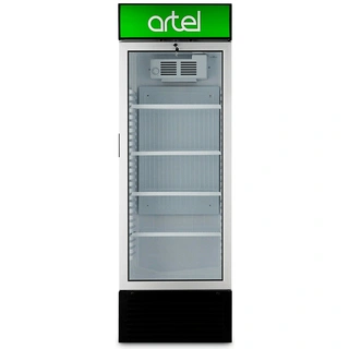 Витринный холодильник Artel HS 474 SN White