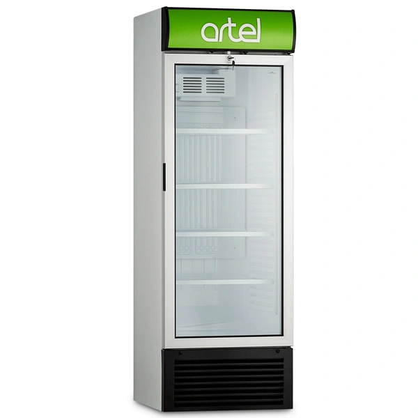Витринный холодильник Artel HS 474 SN White