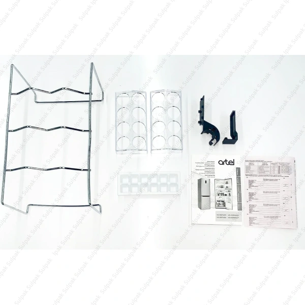 Холодильник Artel HD 430 RWENЕ Стальной - фото 4