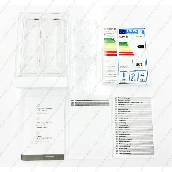 Холодильник Gorenje NRM8181UX - фото 10
