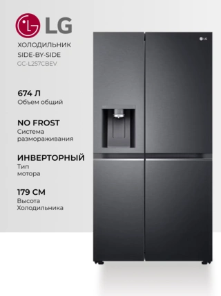 Холодильник LG GC-L257CBEV - фото 2