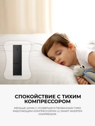 Холодильник LG GC-B509FNPW - фото 4