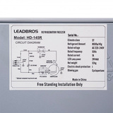 Холодильник Leadbros HD-145R - фото 6