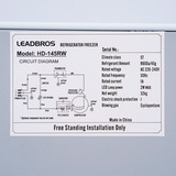 Холодильник Leadbros HD-145RW - фото 4