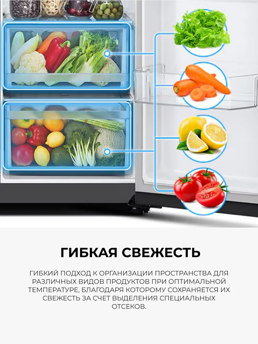 Холодильник LG GC-B257KMHW - фото 6