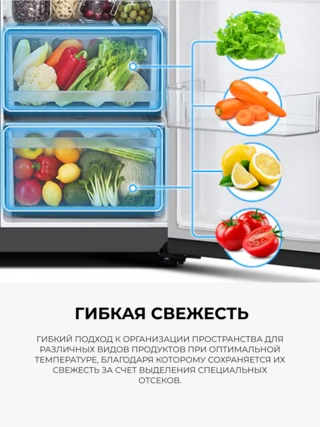 Холодильник LG GC-B257KMHW - фото 6