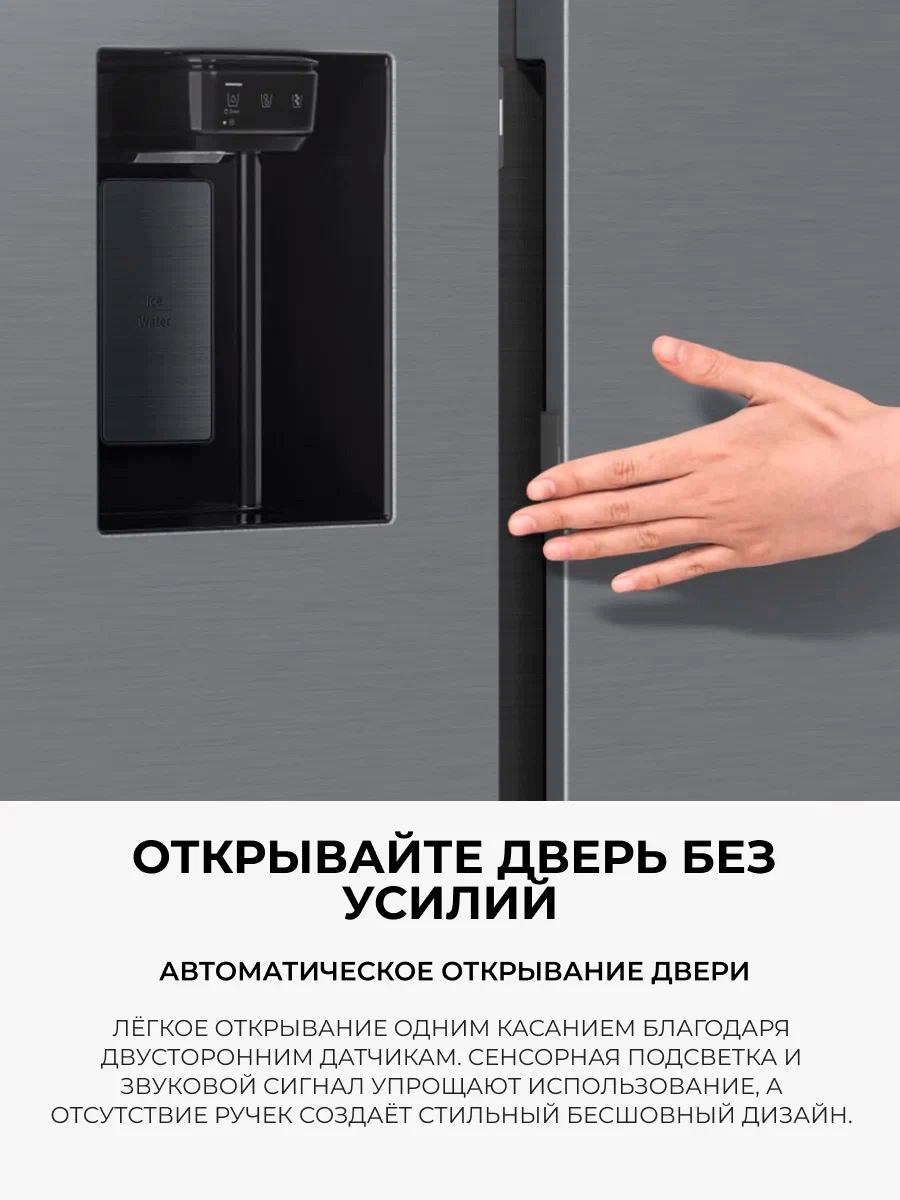 Samsung тоңазытқышы RS80F65M1WWT - фото 3