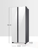 Samsung тоңазытқышы RS80F65M1WWT - фото 14