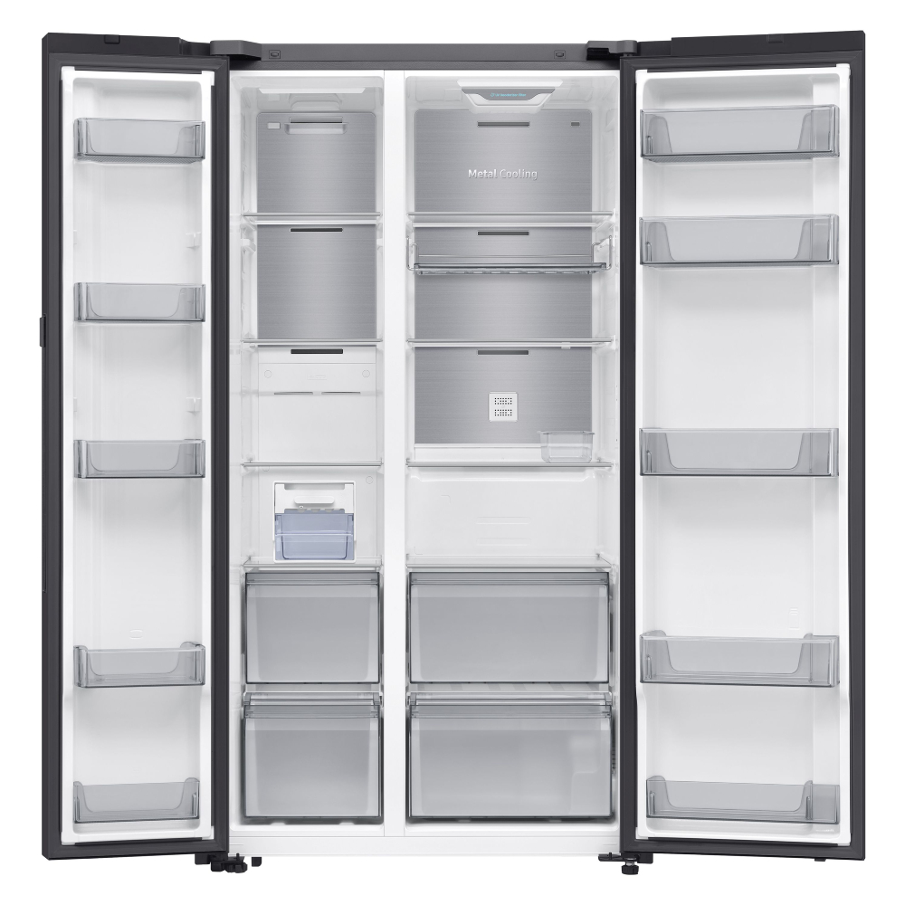 Холодильник Samsung RS80F65M1BWT - фото 4