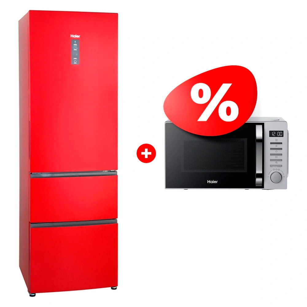 Жиынтық Haier тоңазытқышы A2F635CRMV + Haier микротолқынды пеші HMB-DM208SA 