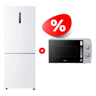 Жиынтық Haier тоңазытқышы C4F744CWG + Haier микротолқынды пеші HMB-MM208SA 