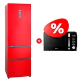 Комплект Холодильник Haier A2F635CRMV + СВЧ-печь Haier HMB-DM208BA 