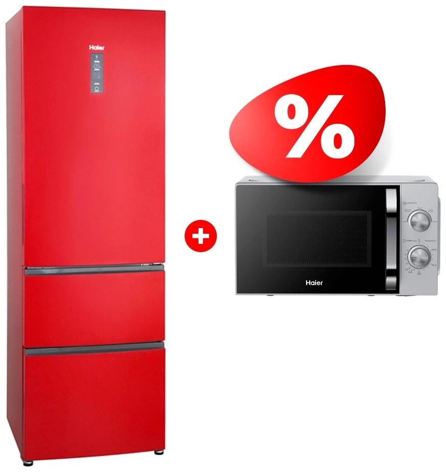 Комплект Холодильник Haier A2F635CRMV + СВЧ-печь Haier HMB-MM208SA 