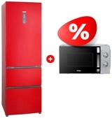 Комплект Холодильник Haier A2F635CRMV + СВЧ-печь Haier HMB-MM208SA 