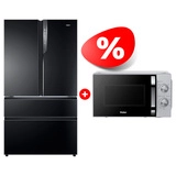 Комплект Холодильник Haier HB25FSNAAARU + СВЧ-печь Haier HMB-MM208SA 