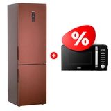 Комплект Холодильник Haier C2F737CLBG + Микроволновая печь Haier HMB-DG208BA TD0045261 