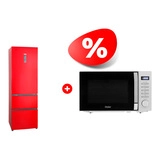 Комплект Холодильник Haier A2F635CRMV + Микроволновая печь Haier HMB-DG208SA TD0045262 