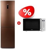 Жиынтық Haier тоңазытқышы C2F737CLBG + Микроволновая печь Haier HMB-DG208SA TD0045262 