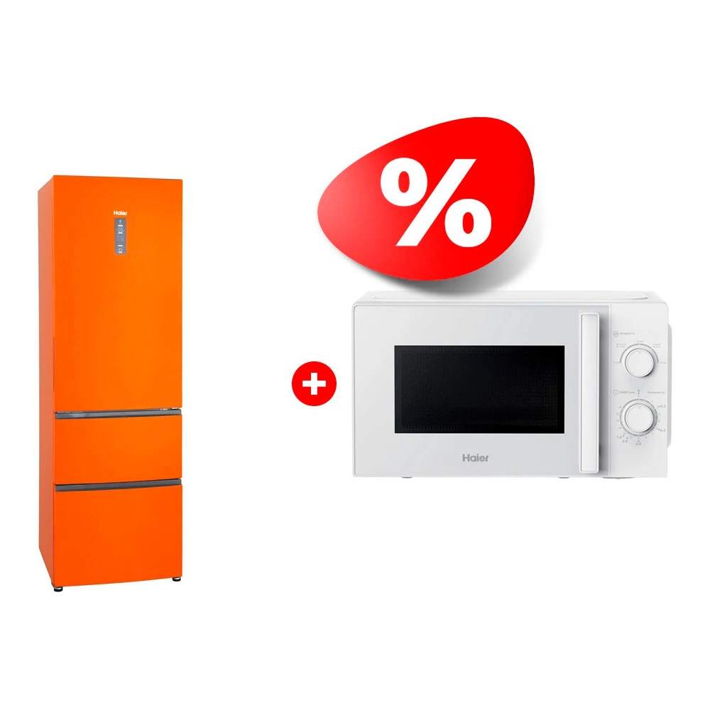 Жиынтық Haier тоңазытқышы A2F635COMV + Haier микротолқынды пеші HMB-MM207WA 