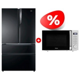 Комплект Холодильник Haier HB25FSNAAARU + Микроволновая печь Haier HMB-DG208SA TD0045262 