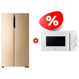 Жиынтық Haier тоңазытқышы HRF-541DG7RU + Haier микротолқынды пеші HMB-MM207WA 