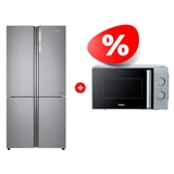 Жиынтық Haier тоңазытқышы HTF-610DM7RU + Haier микротолқынды пеші HMB-MM207SA 