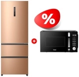 Жиынтық Haier тоңазытқышы A4F742CGG + Haier микротолқынды пеші HMB-DM208BA 