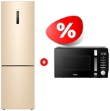 Комплект Холодильник Haier C4F640CGGU1 + СВЧ-печь Haier HMB-DM208BA 