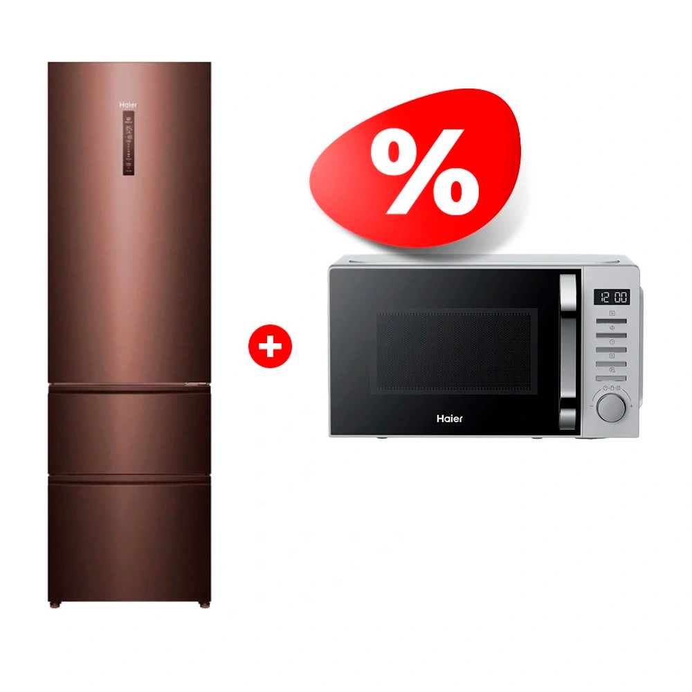 Жиынтық Холодильник Haier A4F739CLBGU1 + Haier микротолқынды пеші HMB-DM208SA 