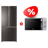Комплект Холодильник Haier HTF-508DGS7RU + СВЧ-печь Haier HMB-MM208SA 