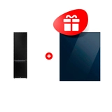 Комплект Холодильник Samsung RB38C7B6DAP/WT + Декоративная панель для холодильника / синий RA-B23EBB41GM 