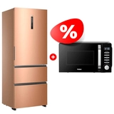 Жиынтық Haier тоңазытқышы A4F742CGG + Микроволновая печь Haier HMB-DG208BA TD0045261 