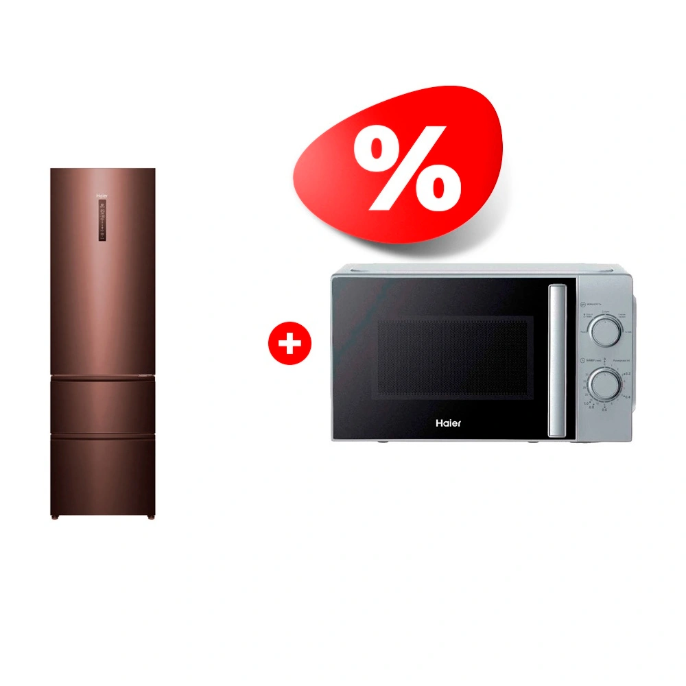 Комплект Холодильник Haier A4F739CLBGU1 + СВЧ-печь Haier HMB-MM207SA 