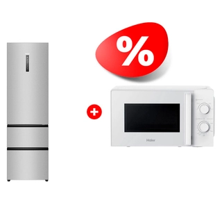 Жиынтық Haier тоңазытқышы A4F639CXMVU1 + Haier микротолқынды пеші HMB-MM207WA 