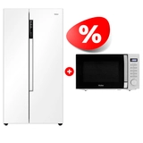 Жиынтық Haier тоңазытқышы HRF-522DW6RU + Микроволновая печь Haier HMB-DG208SA TD0045262 
